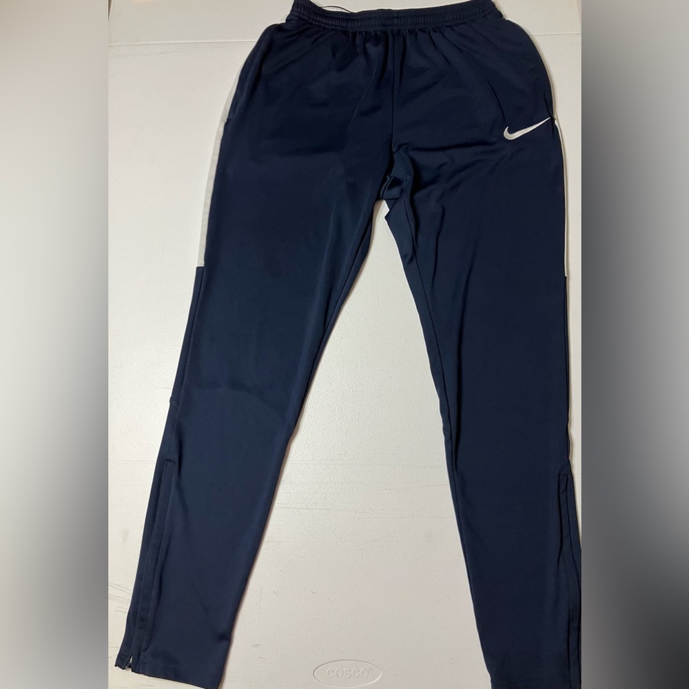 Nike Dark Blue Dri- Fit Men Joggers